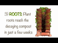 Charger et lire la vidéo dans la visionneuse de la Galerie, Garden Tower 2™,  50-Plant Composting Vertical Garden Planter