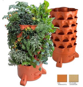 Garden Tower 2™, jardinière verticale à compostage de 50 plantes