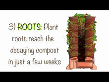 Load and play video in Gallery viewer, Garden Tower 2™,  50-Plant Composting Vertical Garden Planter
